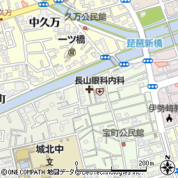 高知県高知市宝町32周辺の地図