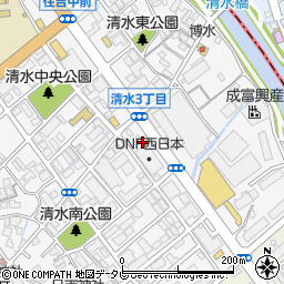 加藤福岡営業所周辺の地図