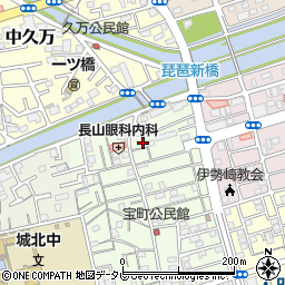 高知県高知市宝町30-1周辺の地図