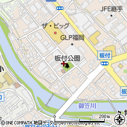 福岡南国交通　豊栄交通・共同配車センター周辺の地図