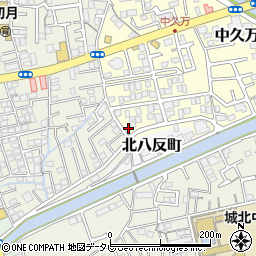 高知県高知市中久万608周辺の地図