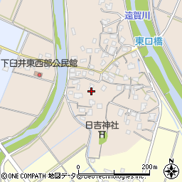 福岡県嘉麻市下臼井579周辺の地図