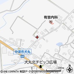 大分県中津市犬丸1945-2周辺の地図