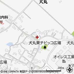 大分県中津市犬丸540周辺の地図