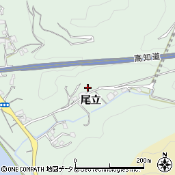 高知県高知市尾立63周辺の地図
