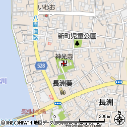 神光寺周辺の地図