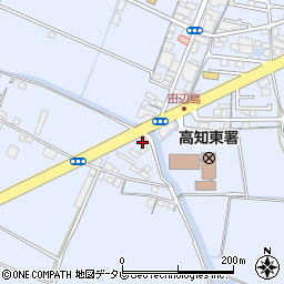 本川生コン工業株式会社　高知出張所周辺の地図