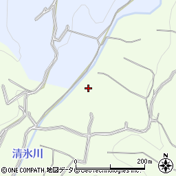 清永川周辺の地図