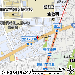 福岡県福岡市早良区荒江2丁目14-5周辺の地図