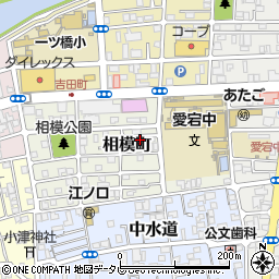 高知県高知市相模町14-13周辺の地図