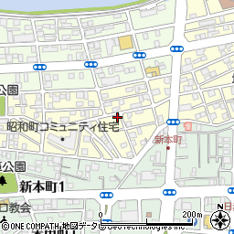 高知県高知市昭和町4-17周辺の地図