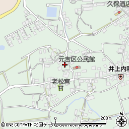福岡県飯塚市筑穂元吉362周辺の地図