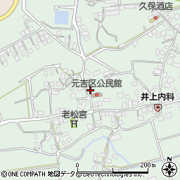 福岡県飯塚市筑穂元吉363周辺の地図