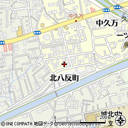 高知県高知市中久万601周辺の地図