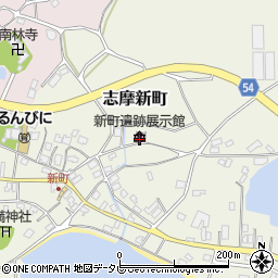 福岡県糸島市志摩新町71周辺の地図