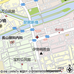 高知石油株式会社　伊勢崎給油所周辺の地図