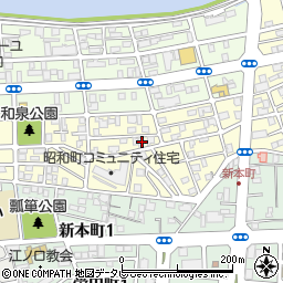 高知県高知市昭和町20-4周辺の地図