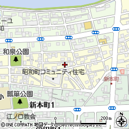 高知県高知市昭和町20-5周辺の地図