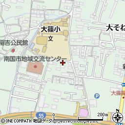 コーポ松竹３周辺の地図