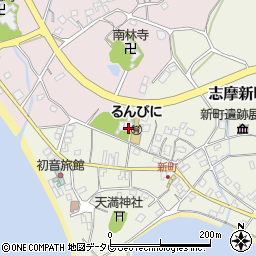 福岡県糸島市志摩新町392周辺の地図