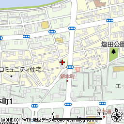 高知県高知市昭和町1-6周辺の地図