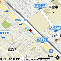 学生服の店トモヱ周辺の地図