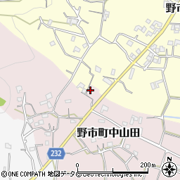 高知県香南市野市町中山田331周辺の地図
