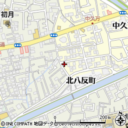 高知県高知市中久万589周辺の地図