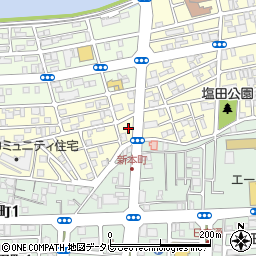 高知県高知市昭和町1周辺の地図