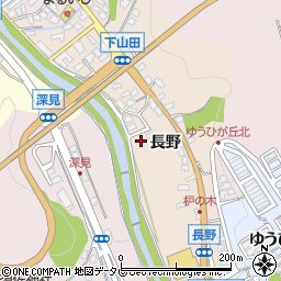福岡県嘉麻市長野167周辺の地図