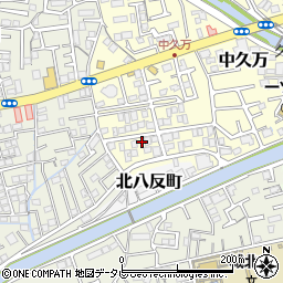高知県高知市中久万597周辺の地図