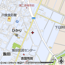 福岡県嘉麻市飯田133-15周辺の地図