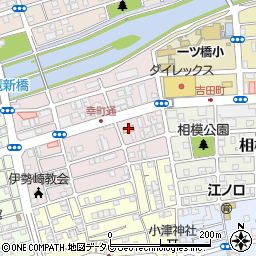 ファミリーマート高知伊勢崎町店周辺の地図