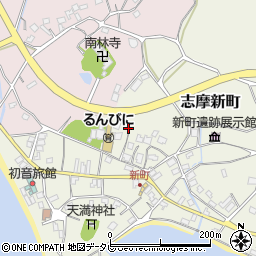 福岡県糸島市志摩新町390周辺の地図