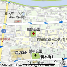 高知県高知市昭和町18周辺の地図