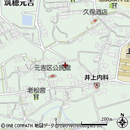 福岡県飯塚市筑穂元吉368周辺の地図