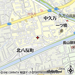 高知県高知市中久万519周辺の地図