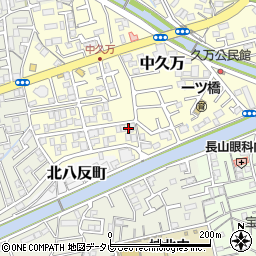 高知県高知市中久万520周辺の地図
