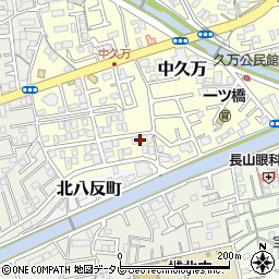 高知県高知市中久万519-3周辺の地図