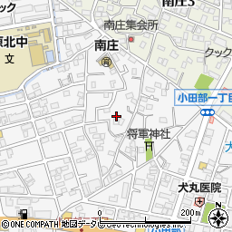 小田部1号公園周辺の地図