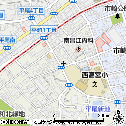 マーキュリーアシェンソーレ株式会社　福岡中央サービスセンター周辺の地図