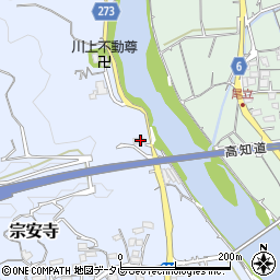 高知県高知市宗安寺835周辺の地図