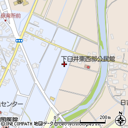 福岡県嘉麻市飯田109-2周辺の地図