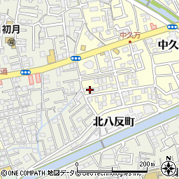 高知県高知市中久万585周辺の地図