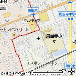 中央福岡ヤクルト販売株式会社　周船寺センター周辺の地図