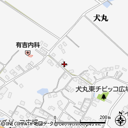 大分県中津市犬丸1743-5周辺の地図