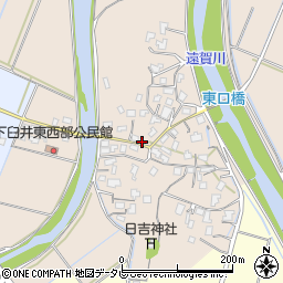 福岡県嘉麻市下臼井592周辺の地図