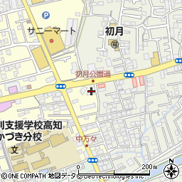 高知銀行万々支店周辺の地図