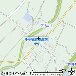 福岡県豊前市挾間550周辺の地図