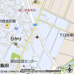 福岡県嘉麻市飯田133-13周辺の地図